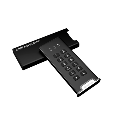 Istorage Diskashur M2 USB3 256-BIT 500GB Micro-USB B Musta