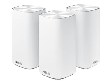 ASUS ZenWiFi AC Mini (CD6) AC1500 3-pakkaus Valkoinen 