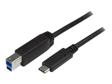 Startech USB C to USB B Printer Cable 2m USB-C Hane 9 pin USB Type B Hane