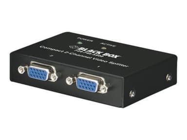 Black Box Compact VGA Video Splitter 2-port 