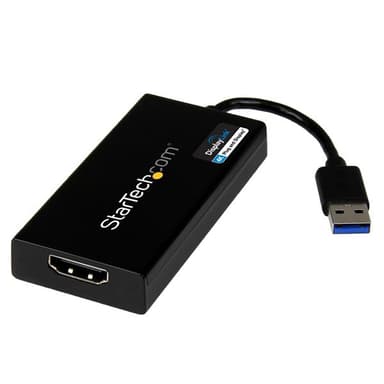 Startech USB 3.0 To 4K HDMI External Multi Monitor Video Graphics Adapter Ulkoinen Videoadapteri 4096 x 2160 HDMI 