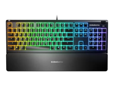 Steelseries Apex 3 Kabelansluten Nordisk Svart 