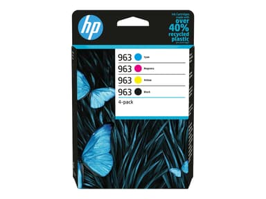 HP Bläck Multipack (C/M/Y/K) 963 4-Pack 