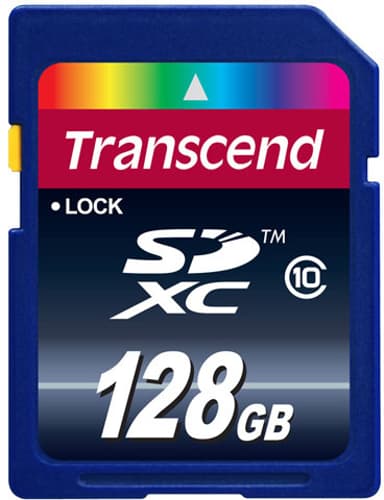 Transcend Premium 128GB SDXC minneskort