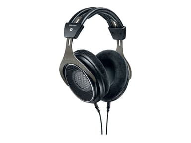 Shure Shure SRH1840 Premium avoimet Studio-/HiFi-kuulokkeet Kuulokkeet 3,5 mm jakkiliitin Stereo Harmaa Musta