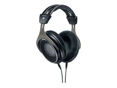 Shure Shure SRH1840 Premium öppen hörlur Studio/HiFi Hörlurar 3,5 mm kontakt Stereo Grå Svart