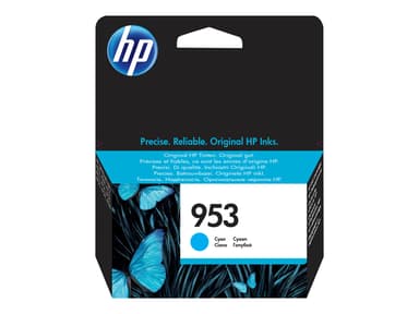 HP Blæk Cyan 953 - OfficeJet Pro 8710/8720/8730/8740 