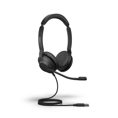 Jabra Evolve2 30 MS -kuulokkeet USB-A Microsoft Teamsille Stereo Musta 