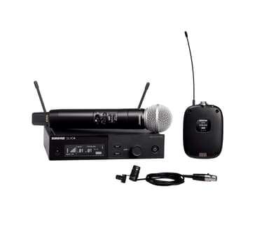Shure SLXD124/85-H56 Svart 