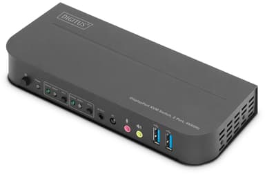 Digitus 2-porters 4K KVM-svitsj 