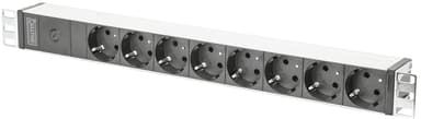 Digitus Rack stikdåse 8st