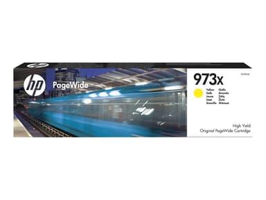 HP Muste Keltainen No.973X 7K - PageWide 