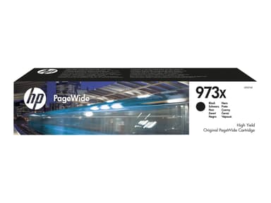 HP Bläck Svart No.973X 10K - PageWide 