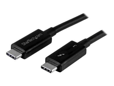 Startech 3 ft 1m Thunderbolt 3 Cable with 100W Power Delivery 1m 24 pin USB-C Male 24 pin USB-C Male 