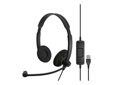 EPOS IMPACT SC 60 USB ML USB-A Microsoft Teams Optimert for UC Skype for Business Stereo Svart 