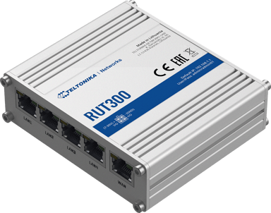 Teltonika RUT300 Industrial Ethernet Router 