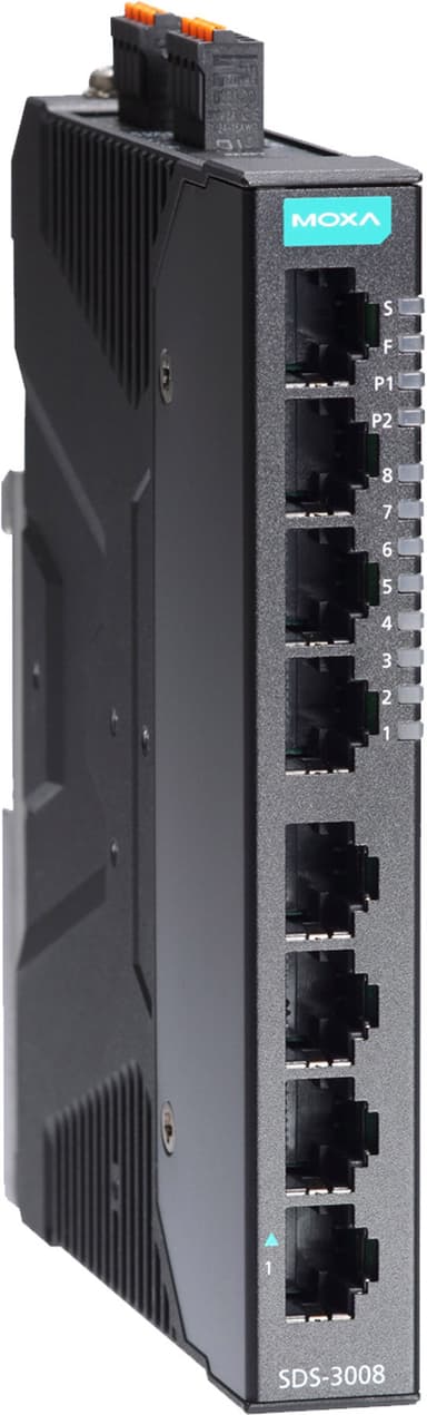 Moxa SDS-3008 Industriell Smart 8-port Switch 