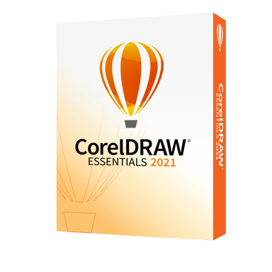 Corel CorelDraw Essentials 2021 Eng/Sve Windows Box Fullversion
