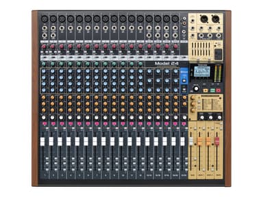 Tascam 22-Ch Analogue Mixer With 24-Track Digital Recorder 