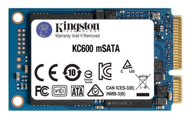 Kingston SSDNOW KC600 256GB SSD mSATA SATA 6.0 Gbit/s