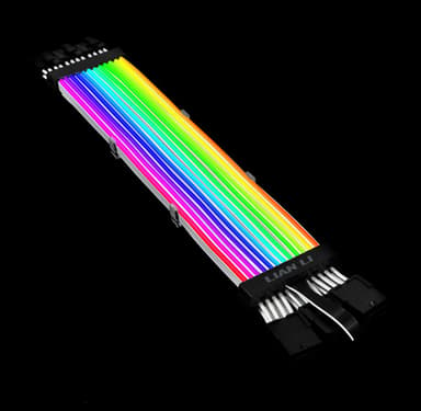 Lian-Li Strimer Plus triple 8 pins RGB Hvit 