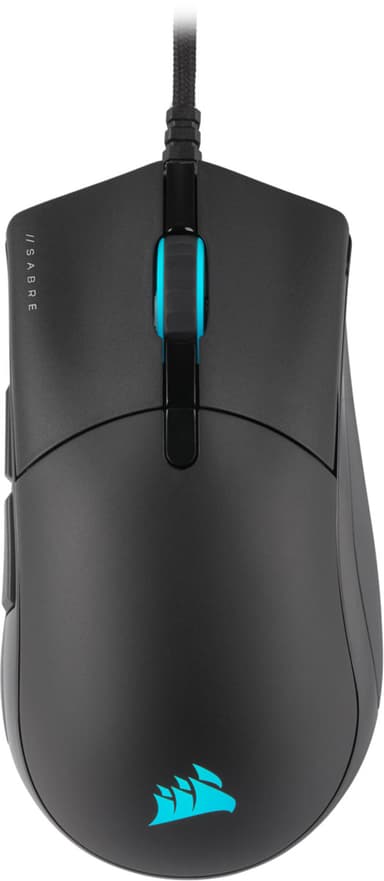 Corsair Sabre RGB PRO Champion Series Kabelansluten 18,000dpi Mus 