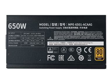 Cooler Master MWE Gold V2 650 650W 80 PLUS Gold