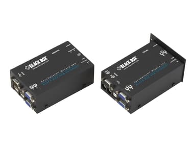Black Box KVM Extender Over CATX - Dual VGA Audio USB 2.0 