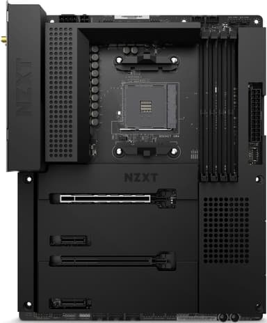 NZXT N7 B550 Matte Black ATX Moderkort 