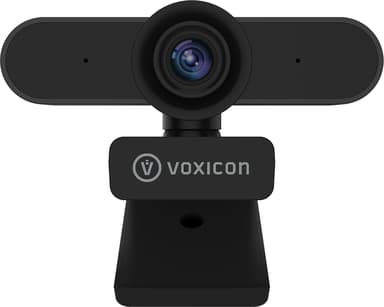 Voxicon Webcam 1080P Wide USB Webcam Zwart