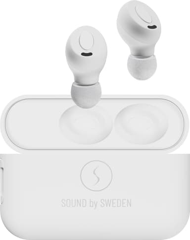 Sound By Sweden Supra NERO-TX PRO True Wireless ANC Aidosti langattomat kuulokkeet Stereo Valkoinen