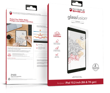 Zagg Glassfusion+ Canvas iPad Pro 12.9" (4th gen) iPad Pro 12.9" (5th gen) iPad Pro 12.9" (6th gen)