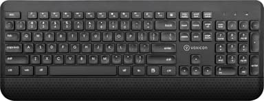 Voxicon Wireless Keyboard K60 Langaton Pohjoismaat Musta 