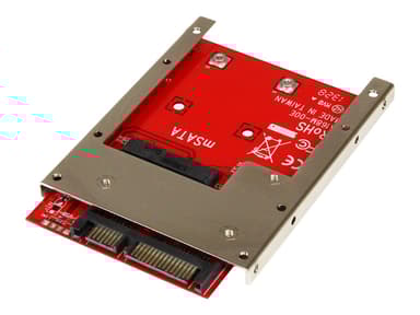 Startech .com mSATA-SSD till 2,5" SATA-adapter-konverterare 