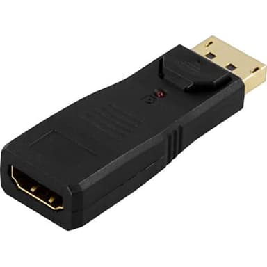 Deltaco Video / audio adapteri DisplayPort Uros HDMI Naaras 