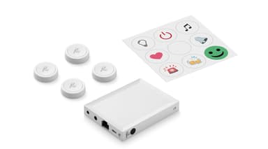 Shortcut Labs Flic 2 Smart Button Starter Kit With Hub LR + 4X Button 