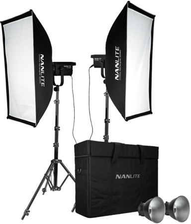 NANLITE FS-200 2-Light kit - (Outlet-vare klasse 2) 
