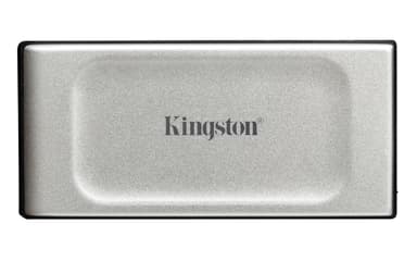 Kingston XS2000 Portable SSD 2TB USB Type-C Musta, Hopea