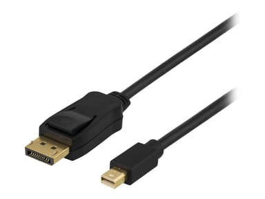 Deltaco - DisplayPort -kaapeli 2m DisplayPort Mini DisplayPort Musta