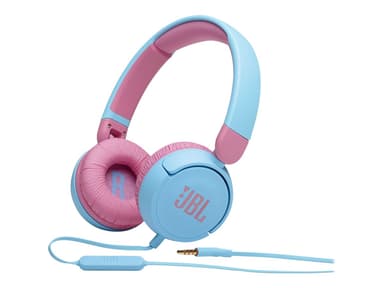 JBL JR310 Hodetelefoner 3,5 mm jakk Stereo Blå Rosa