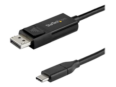 Startech USB-C cabel 8K 60Hz/4K 1m USB Type-C DisplayPort Musta