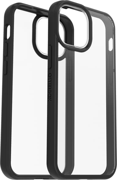 Otterbox React Series iPhone 12 Mini iPhone 13 Mini Musta kristalli (kirkas/musta) 