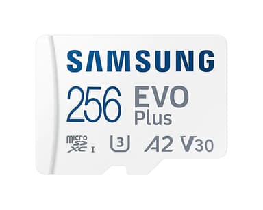 Samsung Evo Plus Microsdxc 256Gb A2 V30 U3 W/a 256GB microSDXC UHS-I Memory Card