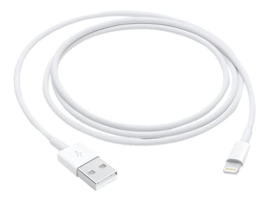 Apple Lightning to USB Cable 1m Valkoinen