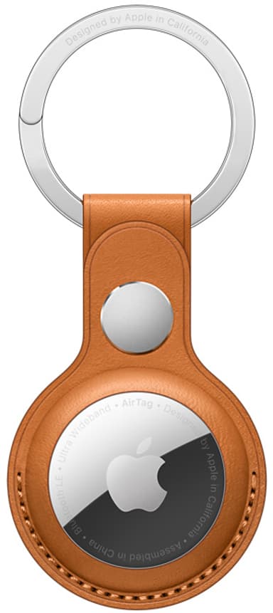 Apple AirTag Leather Key Ring 