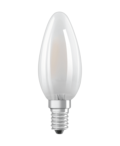 LEDVANCE LED-kynttilä 25W/827, huurrettu E14 