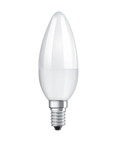 LEDVANCE LED-lys 40W/827 frosted E14, dæmpbar 