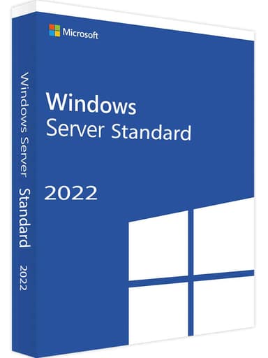 Microsoft Windows Server 2022 Standard Fullversjon OEM