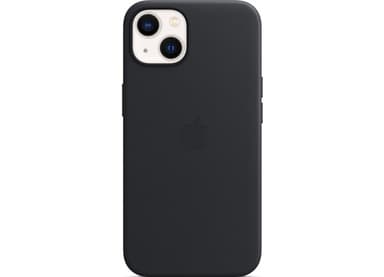 Apple Leather Case With Magsafe iPhone 13 Keskiyö 
