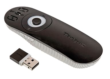 Targus Multimedia Presentation Remote Harmaa Musta 